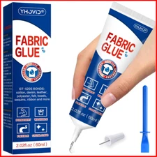 Fabric Glue Mighty Mend it Fabric Glue Permanent Clear Washable Clothing Glue