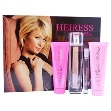 Heiress by Paris Hilton for Women - 4 Pc Gift Set