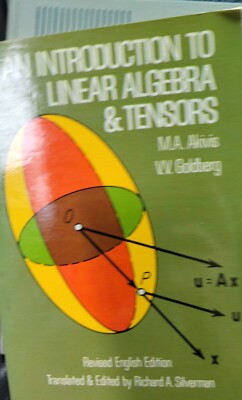 An Introduction to Linear Algebra and Tensors M. A., Goldberg, V. Pb