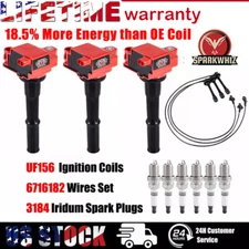 UF156 Ignition Coils & Wires Set & Spark Plugs For Toyota 4Runner 95-04 3.4L V6