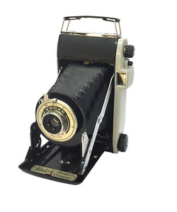 KODAK 1950s Folding Bellows Camera Model Junior I With Kodette III Shutter