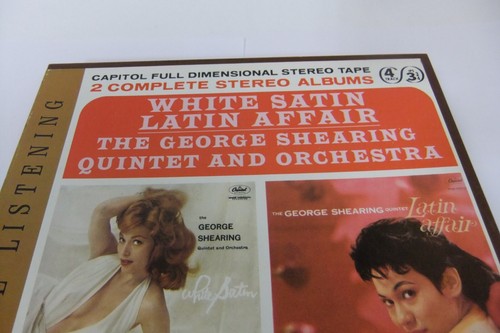 The George Shearing Quintett weiß Satin Latin Affair Tonbandspule - Bild 2 von 10