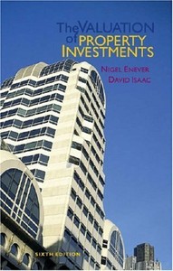 The Valuation of Property Investments by Isaac, David Paperback Book