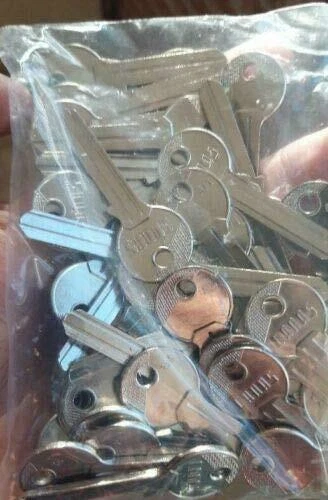 50 Llaves En Blanco RI1 CANAS Para Cerraduras RIELDA Key Blanks