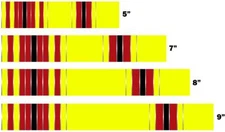 White Water Archery Fluorescent Neon Yellow Traditional Color 8a Arrow Wraps