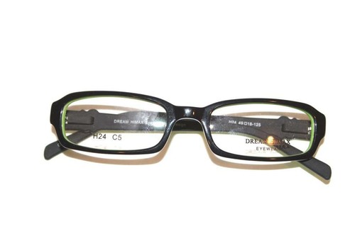 BRAND NEW DREAM HIMAX H24 C5 BLACK GREEN KIDS AUTHENTIC RX EYEGLASSES 49-18-125 - Picture 6 of 6