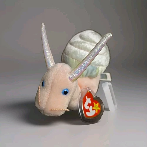 1999 Ty Swirly the Snail Plush Toy, Retired, Clean