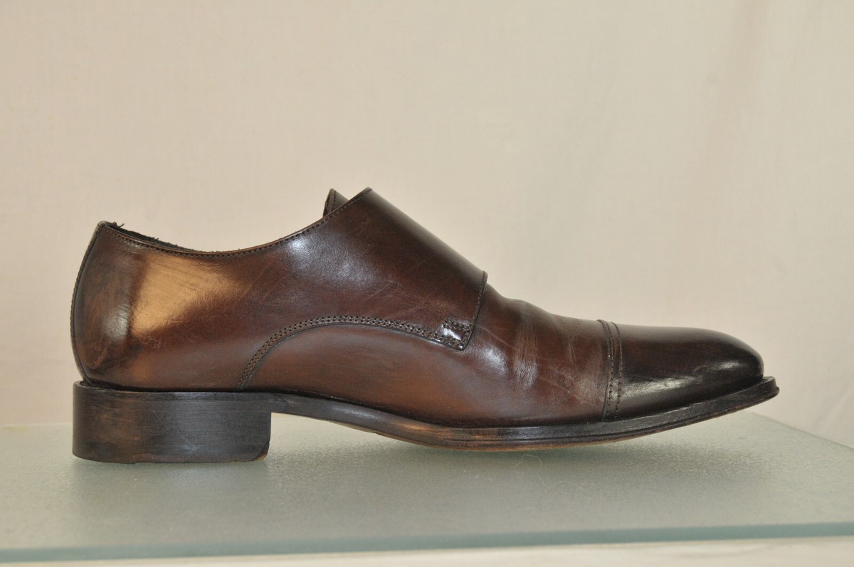Russell & Bromley London Birch Double Monk Strap US Men display picture 1