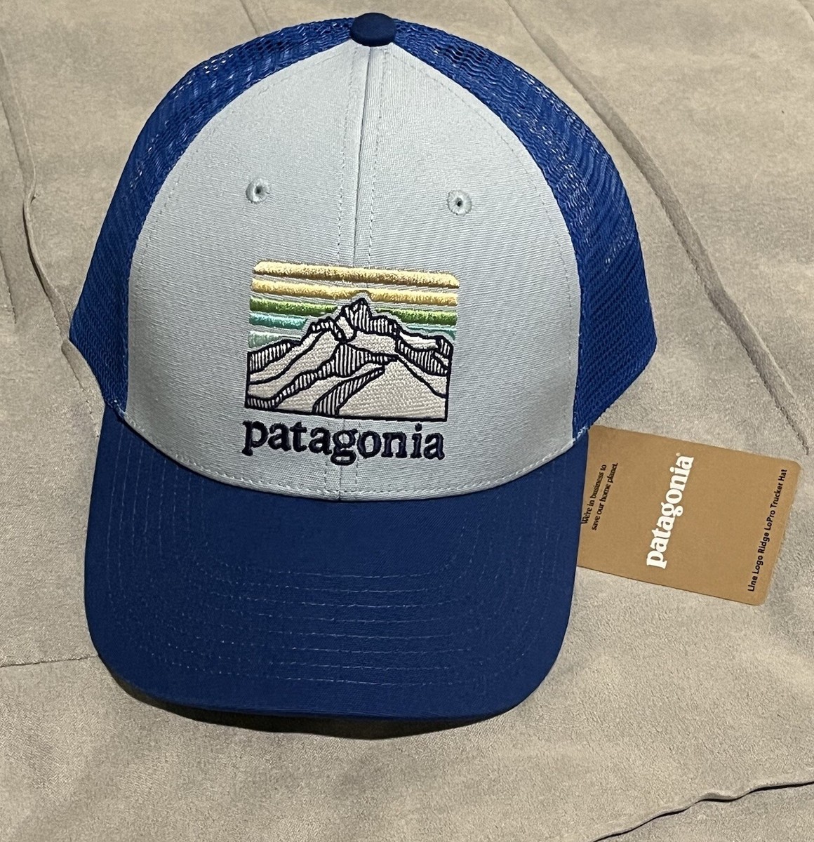 Apparel Patagonia Line Logo Ridge Lopro Trucker Hat Patagonia Mens