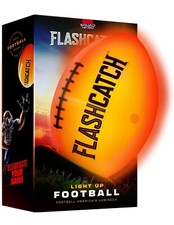 Flashcatch Light Up glowing official size Football Size 6 LED Lights Illuminate