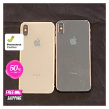 Apple iPhone XS Unlocked At&t 64GB 256GB Verizon T-Mobile Good Gray/Gold
