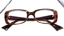 Jean Lafont FEMME 857 Purple/Brown Stripe 51-17-142 Womens Eyeglasses Frames