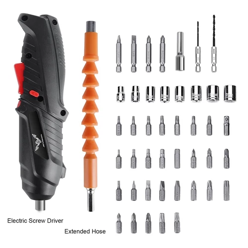 Cordless Screwdriver Rechargeable3.6V Portable Cordless Electric Power Drill Set - Picture 8 of 18