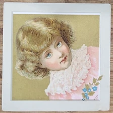 Victoria Trade Card Wheeler Wilson Sewing Machine Boston Massachusetts