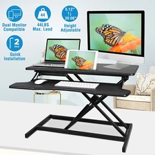 iMounTEK Whole-Piece Electric Height Adjustable Standing Desk Home Office Desk