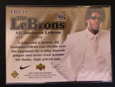 2006-07 Upper Deck LeBron James The LeBrons All Business LeBron #LBJ-11 |  eBay