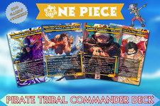 One Piece Pirate Commander MTG Alt-Art Deck. Ready to Play!