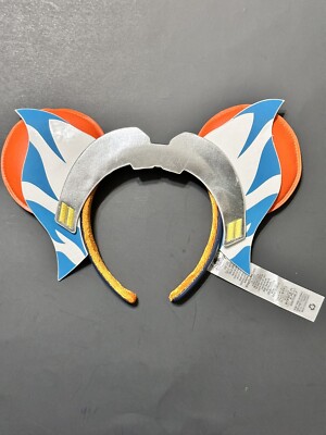 SALE Ahsoka Tano Ashley Eckstein Headband Ears Disney Parks Mickey Star Wars