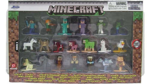 Figuras De Minecraft Jada Metalfigs Minecraft Legends Paquete De - Main Image