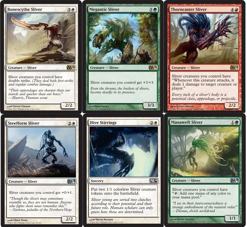 マジック：ザ・ギャザリング MTG commander Slivers deck (100 cards) ULTIMATE SLIVERS-100 Card Magic the Gathering Commander Deck