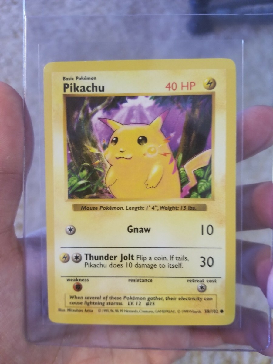 美品　ピカチュウ　Pikachu yellowcheek shadow less PSA 7 - Pokemon Yellow Cheeks PIKACHU - 1ST Edition Base