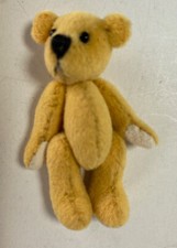 World of Miniature Bears By Theresa Yang 286 Sungold 2" Plush Bear No Writing
