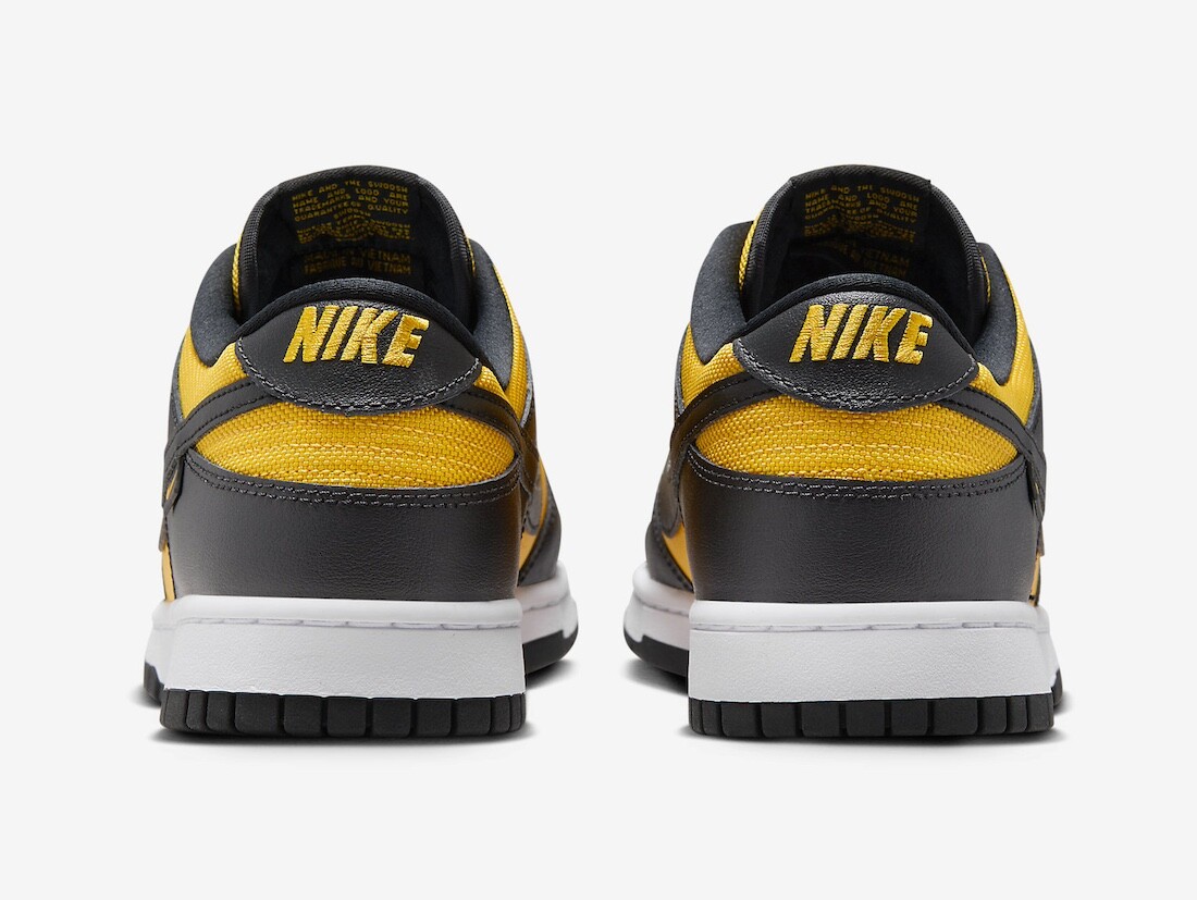 Nike Dunk Low Retro Black University Gold FZ4618-001 Nike Dunk Low Retro Black University Gold FZ4618-001