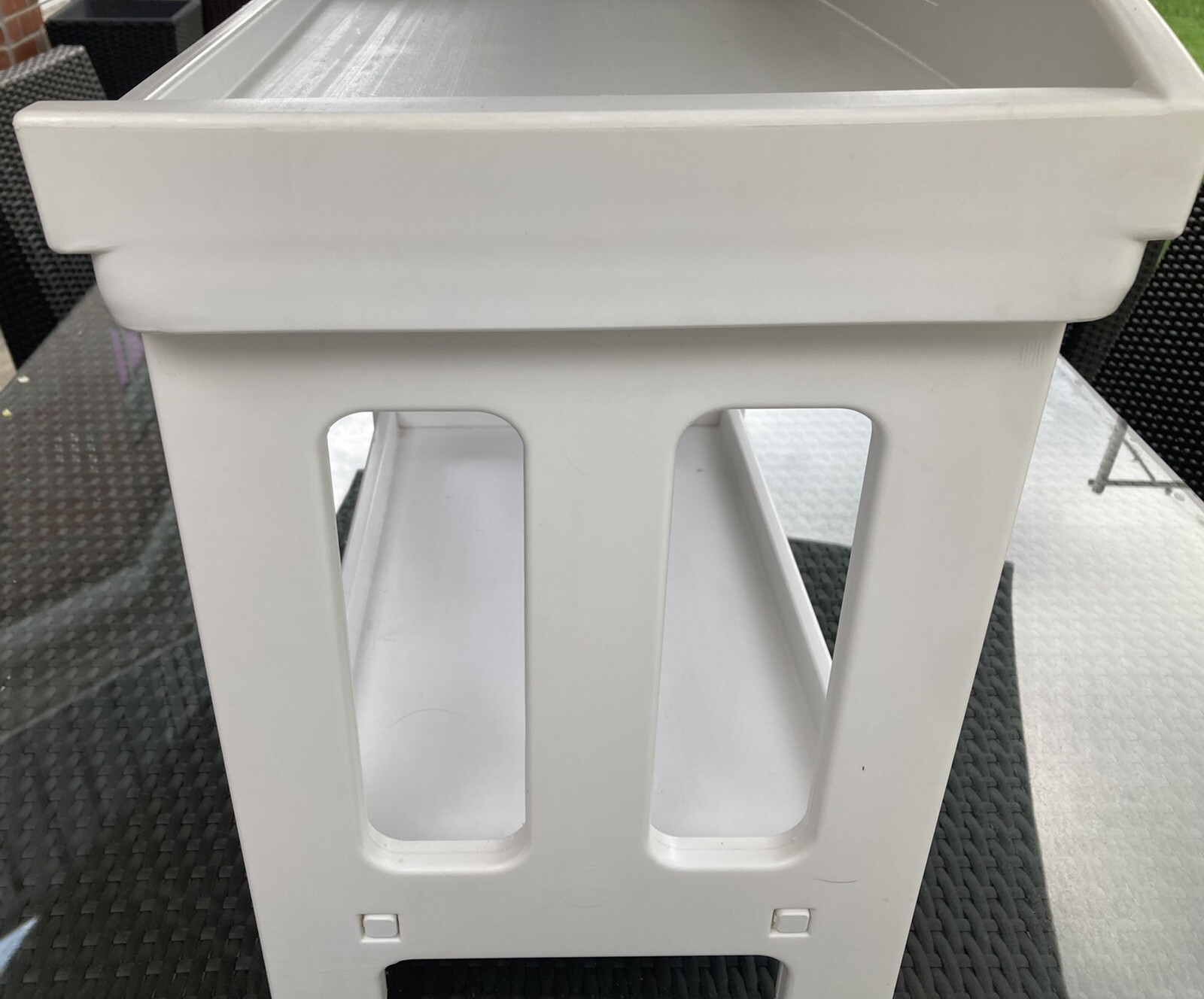 Vintage Bitty Baby American Girl Changing Table With Pad/Terry Towel