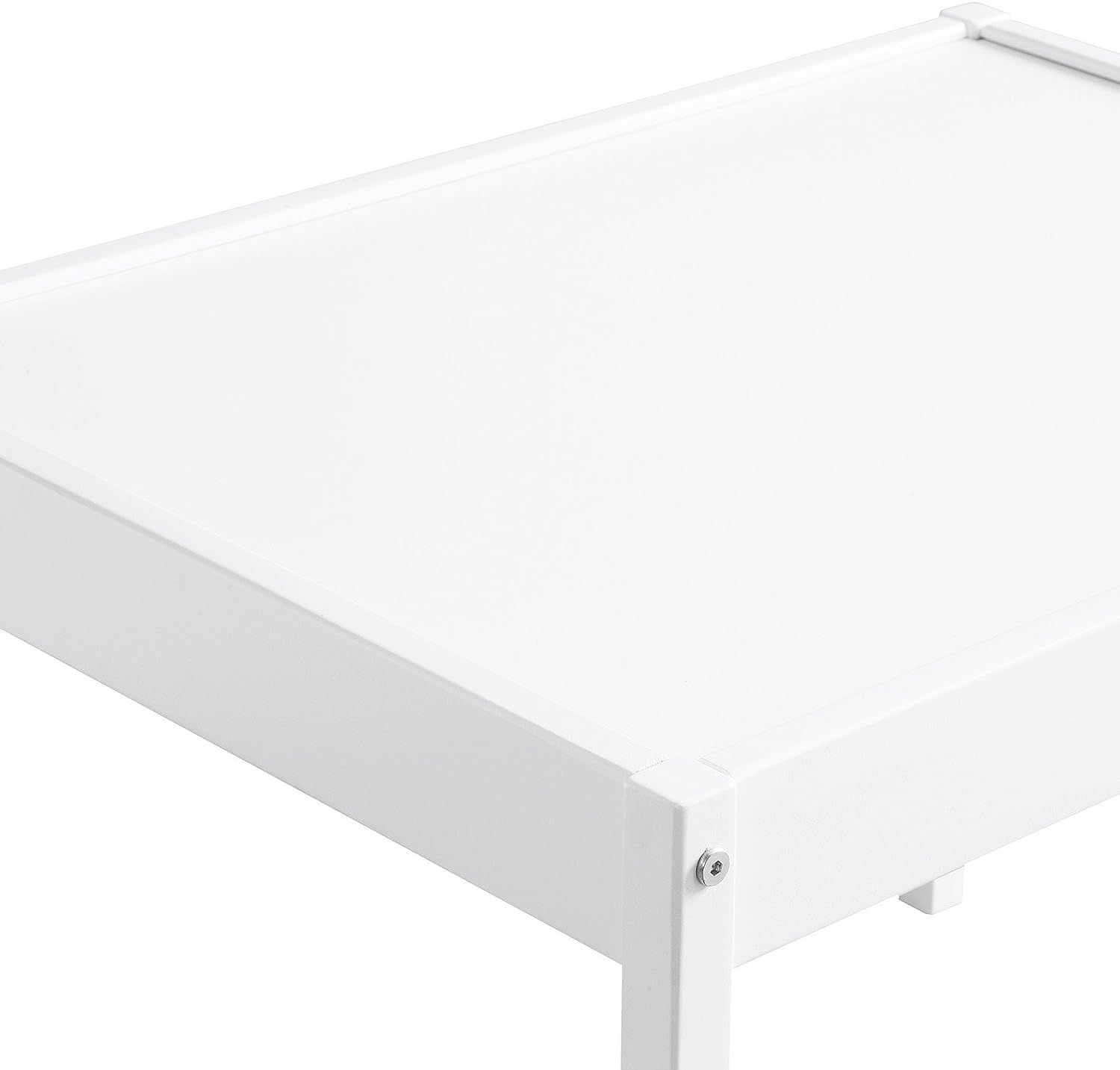 Baby Relax DA7501W Hunter 3pc Kiddy Table and Chair Set White for sale