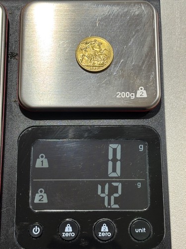1937 Great Britain Edward VIII Fantasy Medal Gold Coin in Capsule 4.2g 21mm - Bild 5 von 6