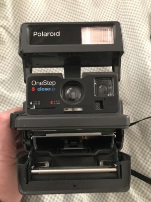 Vintage Polaroid One Step Close-UP 600 Instant Film Camera A