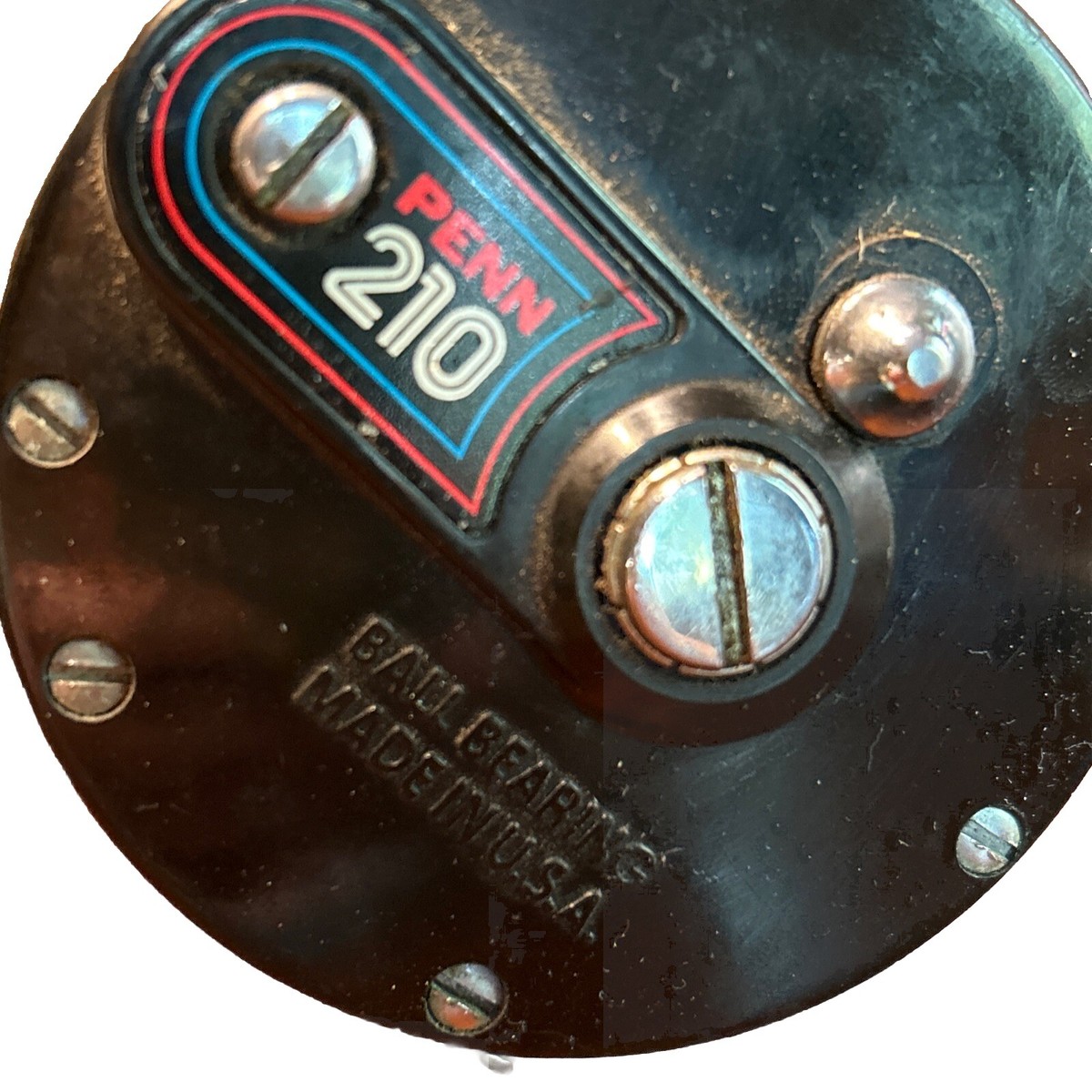 フィッシングリール PENN 210モデル VINTAGE PENN 210 FISHING REEL, HIGH SPEED, BALL BEARING