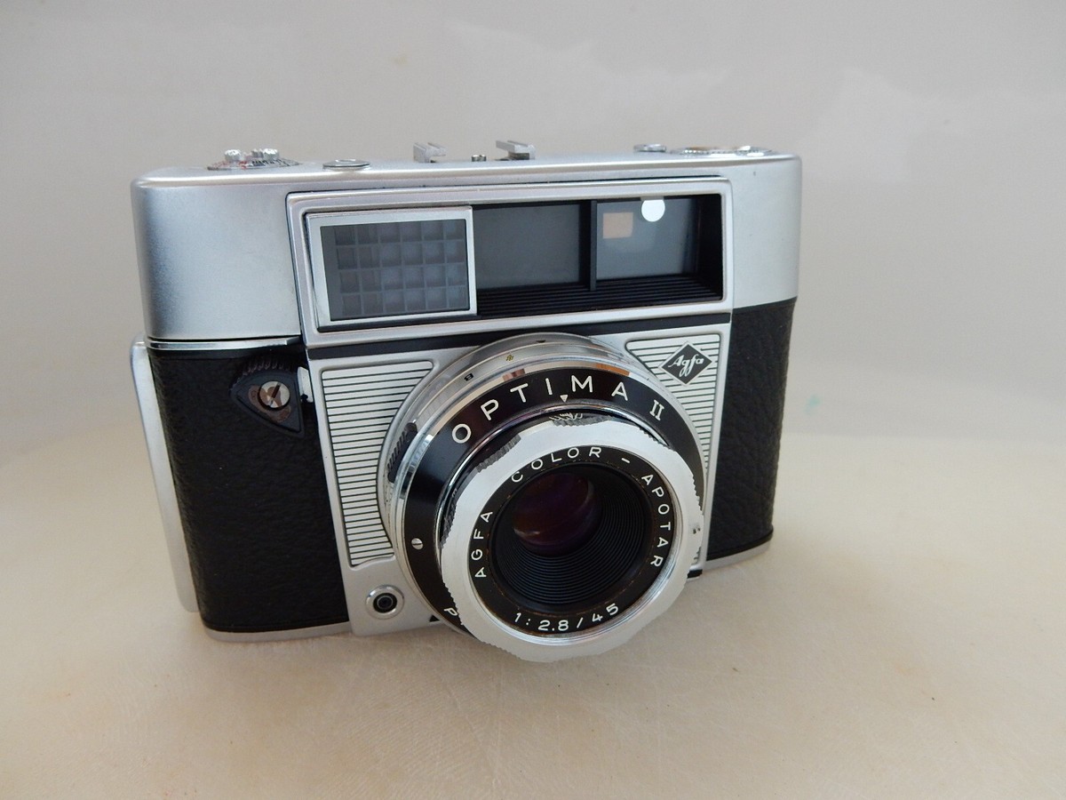 ★美品★ アグファ オプティマ Agfa OPTIMA II Agfa Optima II 35mm Film Camera w/ Color-Apotar 45mm f2.8
