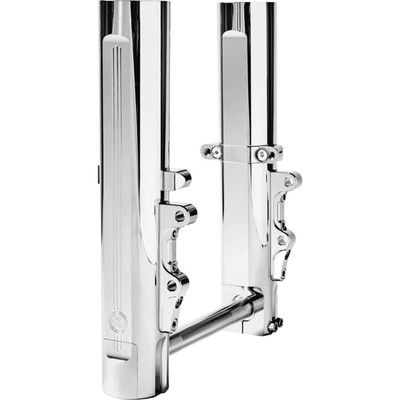 Performance Machine Lower Fork Leg - Chrome - Single Disc 0208-2174-CH