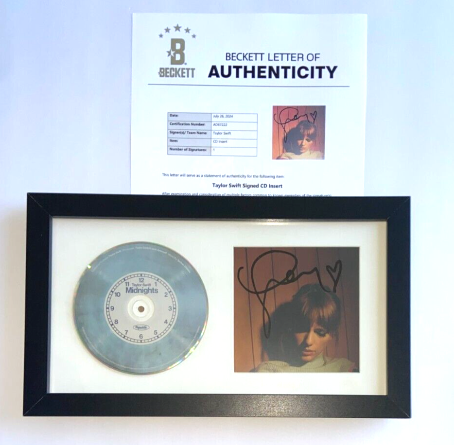 Taylor Swift The Manastory サイン入りCD Taylor Swift The Manastory サイン入りCD Taylor Swift The