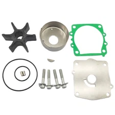 Water Pump Impeller Kit For Yamaha  2-Str 115 HP 130 HP Outboard Motor 6N6-W0078