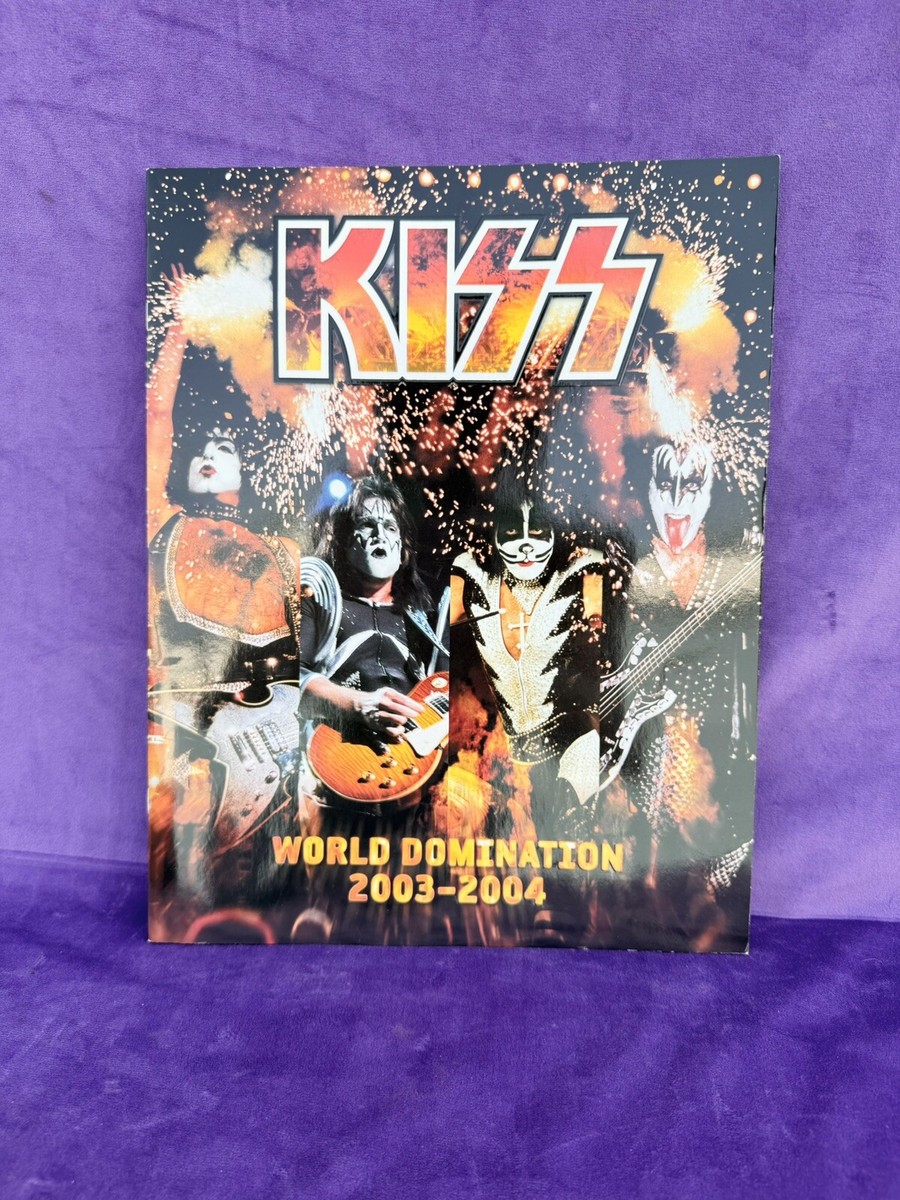 超希少品】KISS WORLD DOMINATION 直筆サイン入り