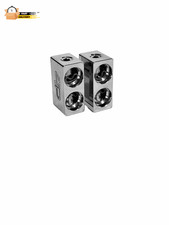 Pair of Dual 1/0 Gauge to 1/0 Gauge Amp Input