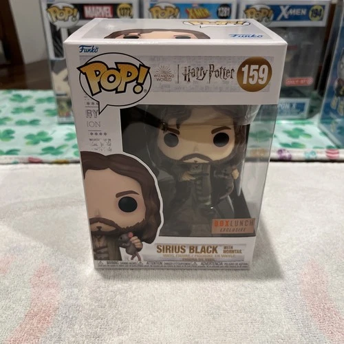 Funko POP Harry Potter Sirius Black Wormtail 159 Figure Box Lunch Exclusive MINT