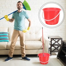 Watering Bucket Household Collapsible Plastic with Lid Large for Cleaning