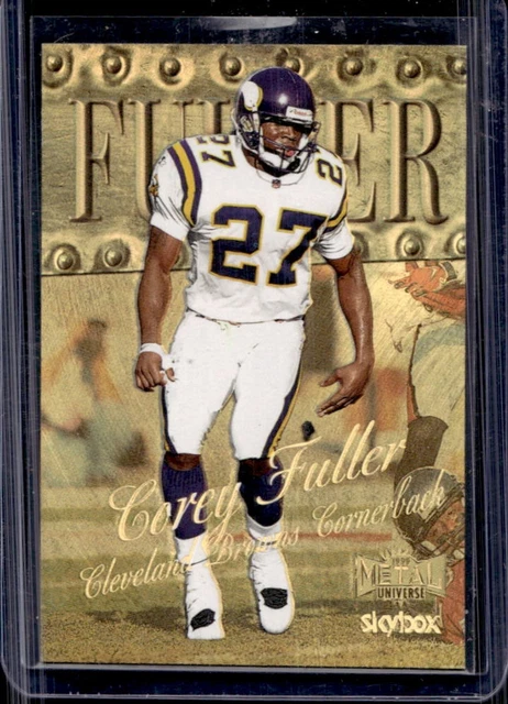 1999 Skybox Metal Universe Corey Fuller Precious Gems #/50 Browns