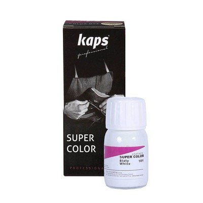 Kaps Super Color Metallic Lederfarbe 25ml für Glattleder Farbauffrischung