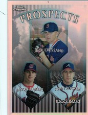 1999 TOPPS CHROME REFRACTOR #429 JOHN ROCKER RARE CARD