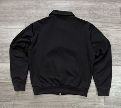 Fred Perry Reissues Towelling Stripe Track Jacket Black Size M | eBay