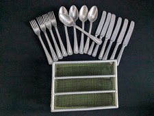 VTG Miniature Dollhouse Silverware Flatware Set Please Read