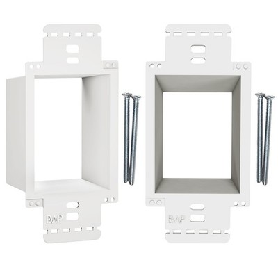 BWP 2 Pack Electrical Outlet Box Extender 1 Gang - Electrical Box Extender wi...
