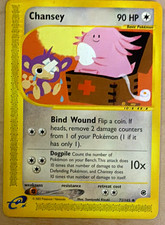 Pokemon TCG Chansey 72/165 Expedition Base Set ENG Uncommon 90HP on eBay