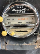 1959-60 Ford Thunderbird Air Conditioner Control Wcable And Mounting Bracket