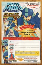 2011 Archie Comics Mega Man Print Ad/Poster Patrick Spaz Spaziante Promo Pop Art