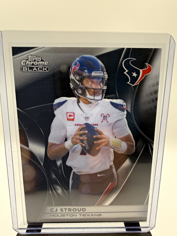 Topps 2023 Topps Composite C. J. Stroud Topps Chrome Black #120 Texans